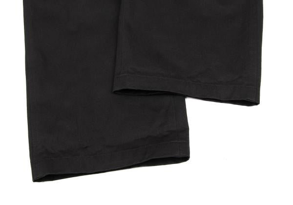 Y's for men Cotton Twill Wide Pants Black Size 3