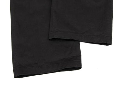 Y's for men Cotton Twill Wide Pants Black Size 3