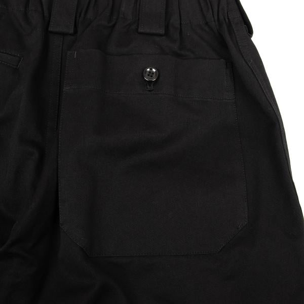 Y's for men Cotton Twill Wide Pants Black Size 3