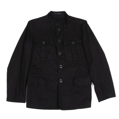 Yohji Yamamoto POUR HOMME Garment Dyed Jacket Black Size 1