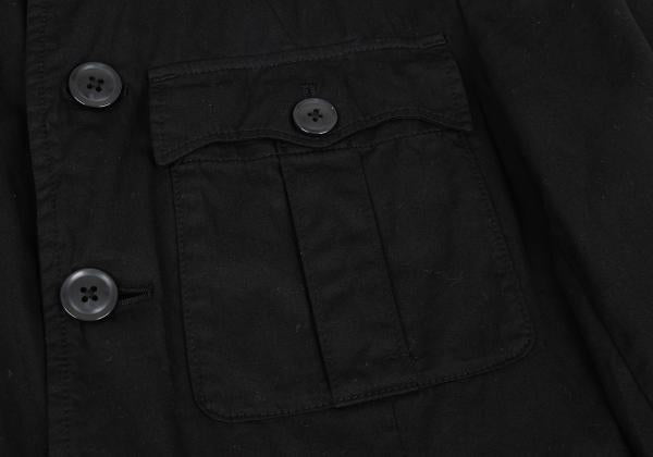 Yohji Yamamoto POUR HOMME Garment Dyed Jacket Black Size 1