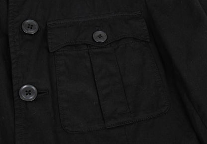 Yohji Yamamoto POUR HOMME Garment Dyed Jacket Black Size 1