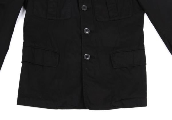 Yohji Yamamoto POUR HOMME Garment Dyed Jacket Black Size 1