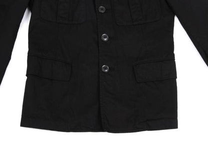 Yohji Yamamoto POUR HOMME Garment Dyed Jacket Black Size 1