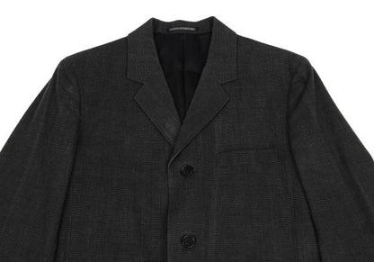 Yohji Yamamoto POUR HOMME 13SS Cotton Blazer Grey Size 1