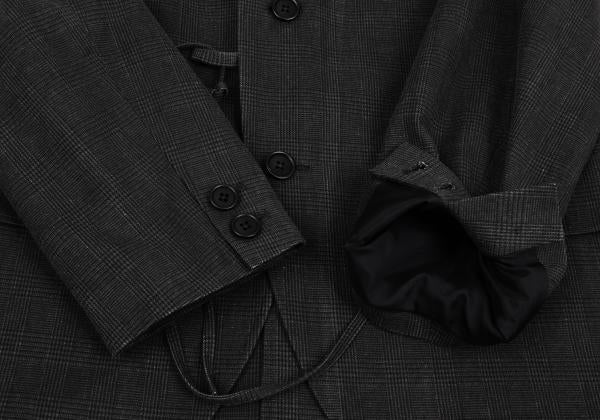 Yohji Yamamoto POUR HOMME 13SS Cotton Blazer Grey Size 1