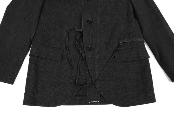 Yohji Yamamoto POUR HOMME 13SS Cotton Blazer Grey Size 1