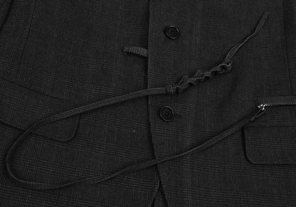 Yohji Yamamoto POUR HOMME 13SS Cotton Blazer Grey Size 1