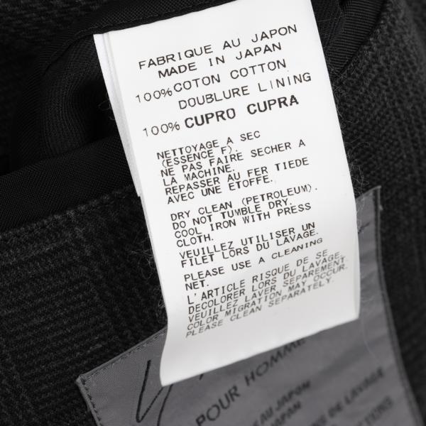Yohji Yamamoto POUR HOMME 13SS Cotton Blazer Grey Size 1