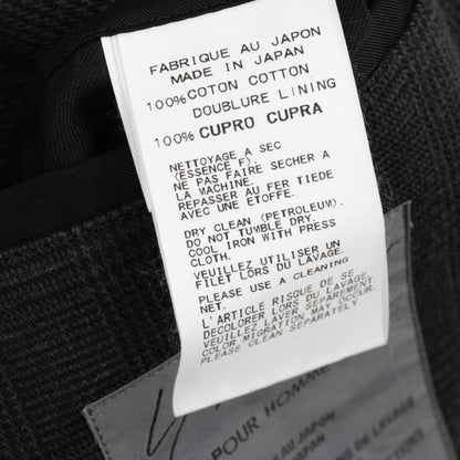 Yohji Yamamoto POUR HOMME 13SS Cotton Blazer Grey Size 1