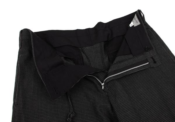 Yohji Yamamoto POUR HOMME 13SS Cotton Pants Charcoal Size 2