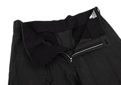 Yohji Yamamoto POUR HOMME 13SS Cotton Pants Charcoal Size 2