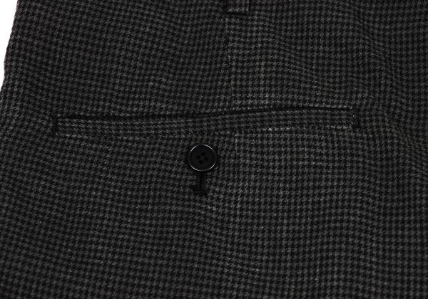 Yohji Yamamoto POUR HOMME 13SS Cotton Pants Charcoal Size 2