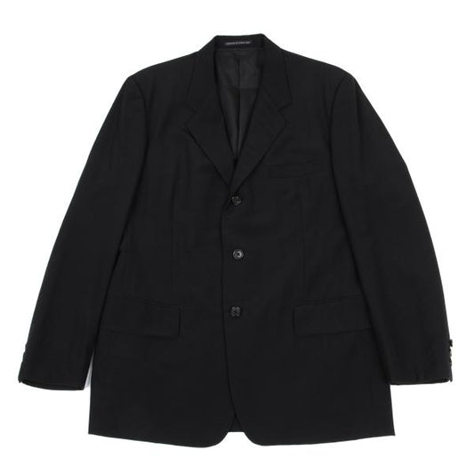 YOHJI YAMAMOTO COSTUME D 99SS Wool Blazer Black Size S