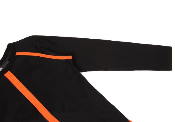 Y-3 Cotton Nylon Blend Taping Shirt Black Size M