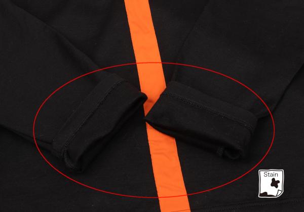 Y-3 Cotton Nylon Blend Taping Shirt Black Size M
