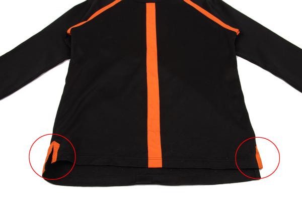Y-3 Cotton Nylon Blend Taping Shirt Black Size M