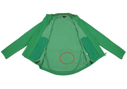 Y-3 Back Pocket Drawstring Track Jacket Green Size M