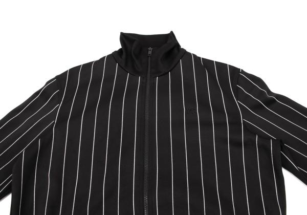 Y-3 Logo Embroidered Stripe Blouson Jacket Size M