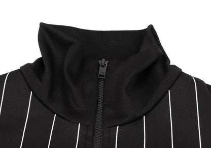 Y-3 Logo Embroidered Stripe Blouson Jacket Size M