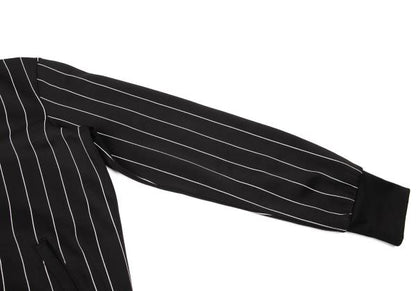 Y-3 Logo Embroidered Stripe Blouson Jacket Size M