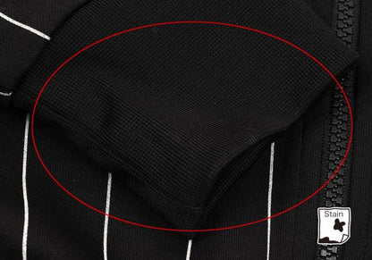 Y-3 Logo Embroidered Stripe Blouson Jacket Size M