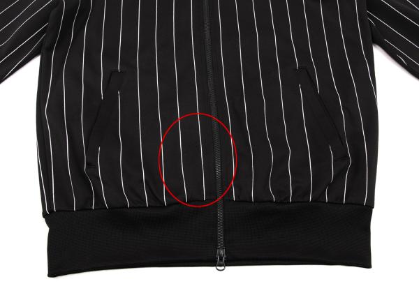 Y-3 Logo Embroidered Stripe Blouson Jacket Size M
