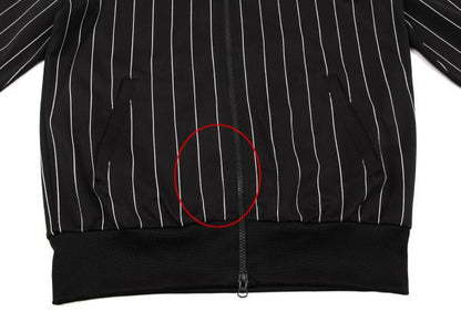 Y-3 Logo Embroidered Stripe Blouson Jacket Size M
