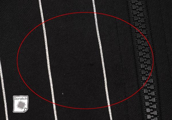 Y-3 Logo Embroidered Stripe Blouson Jacket Size M