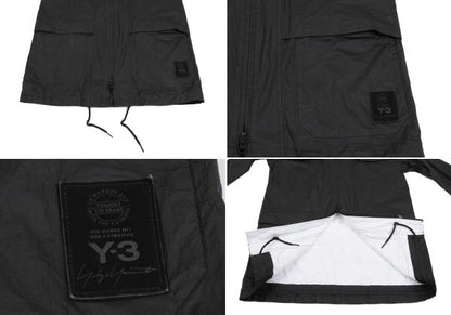 Y-3 Polyethylene Logo Patch Reversible Jacket Black Size XS