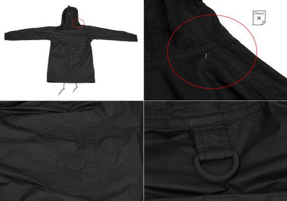 Y-3 Polyethylene Logo Patch Reversible Jacket Black Size XS