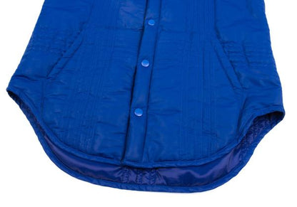 Y-3 Primaloft Padded Hooded Vest Blue Size S/P