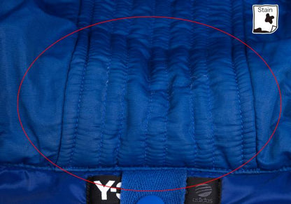 Y-3 Primaloft Padded Hooded Vest Blue Size S/P