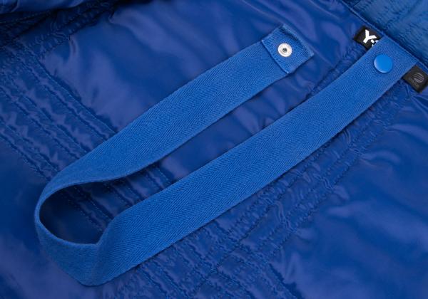 Y-3 Primaloft Padded Hooded Vest Blue Size S/P