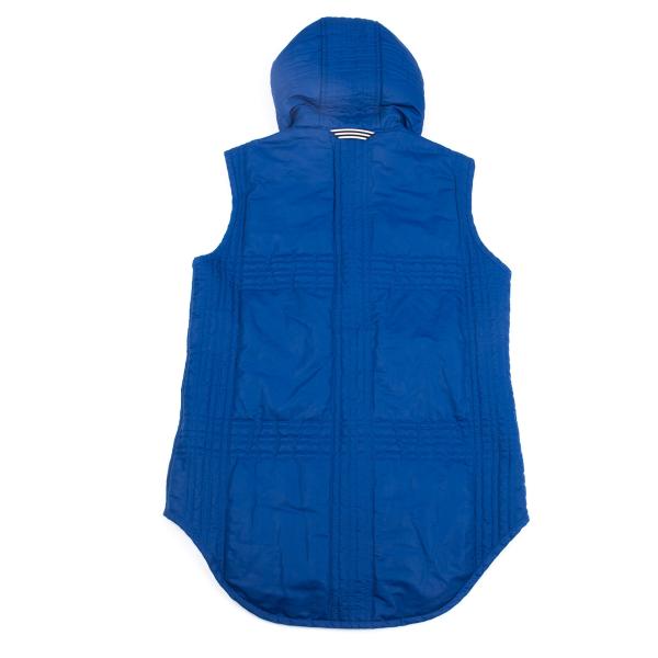 Y-3 Primaloft Padded Hooded Vest Blue Size S/P