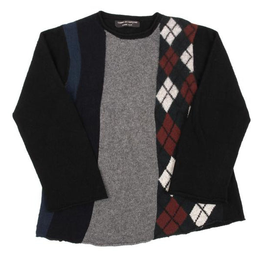 COMME des GARCONS HOMME PLUS 94AW Sweater Black Size M