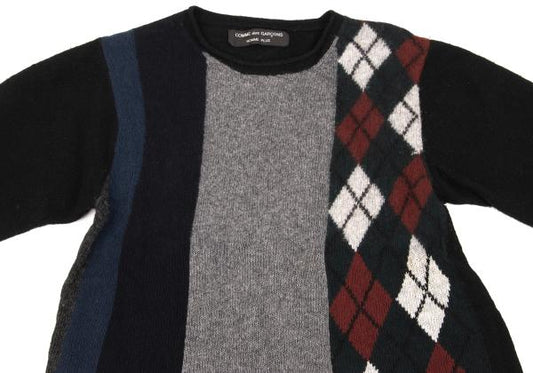 COMME des GARCONS HOMME PLUS 94AW Sweater Black Size M