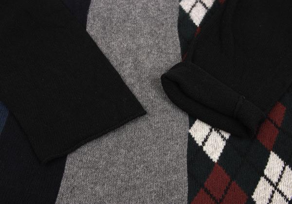COMME des GARCONS HOMME PLUS 94AW Sweater Black Size M