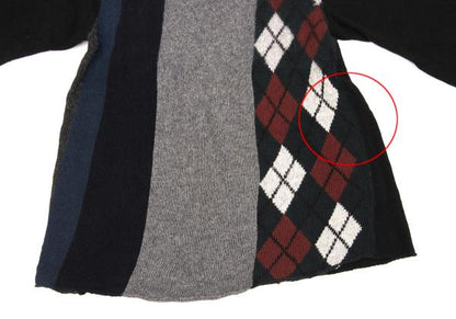 COMME des GARCONS HOMME PLUS 94AW Sweater Black Size M
