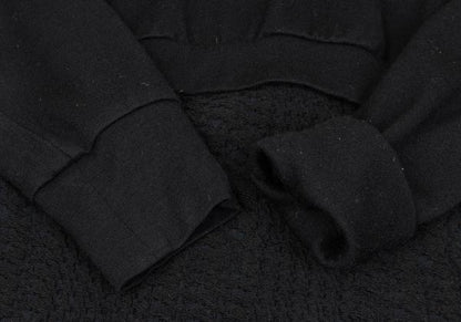 Y's Jacquard Knit Paneled Midi Dress Black Size 2