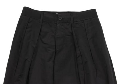 ISSEY MIYAKE Stretch Tuck Center Seam Pants Black Size 2