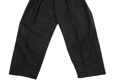 ISSEY MIYAKE Stretch Tuck Center Seam Pants Black Size 2