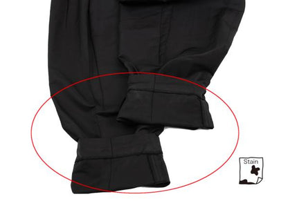 ISSEY MIYAKE Stretch Tuck Center Seam Pants Black Size 2