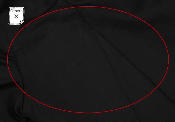 ISSEY MIYAKE Stretch Tuck Center Seam Pants Black Size 2