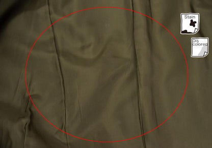COMME des GARCONS Wool Shawl Collar Belt Jacket Khaki Size M