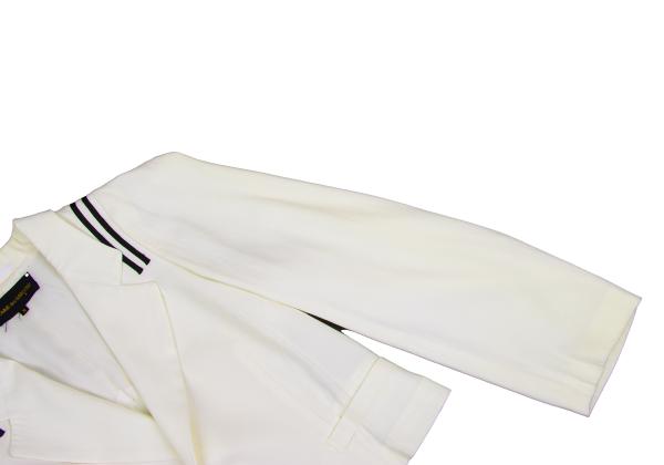 COMME des GARCONS Line Tape Sharp Jacket White Size M