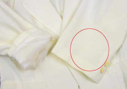 COMME des GARCONS Line Tape Sharp Jacket White Size M