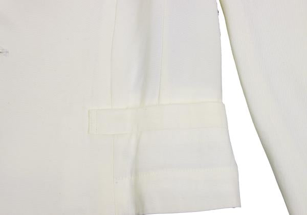 COMME des GARCONS Line Tape Sharp Jacket White Size M