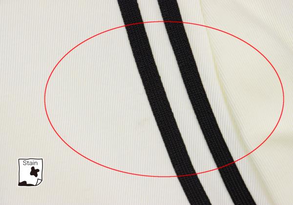 COMME des GARCONS Line Tape Sharp Jacket White Size M