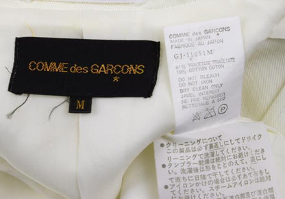 COMME des GARCONS Line Tape Sharp Jacket White Size M